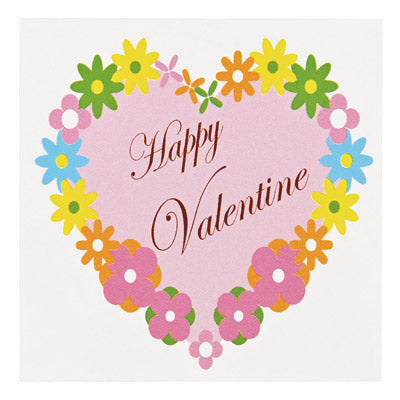 バレンタイン・ギフトパック（チョコレートボール5包入・シール付)