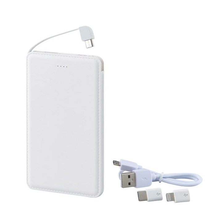 モバイルバッテリー 5,000mAh