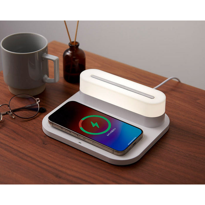 ナイトライト付ワイヤレス充電器
