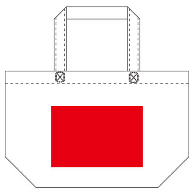 不織布バッグ カジュアルトート - ノベルティ本舗