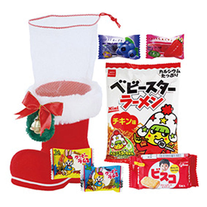 お菓子サンタブーツ（M)