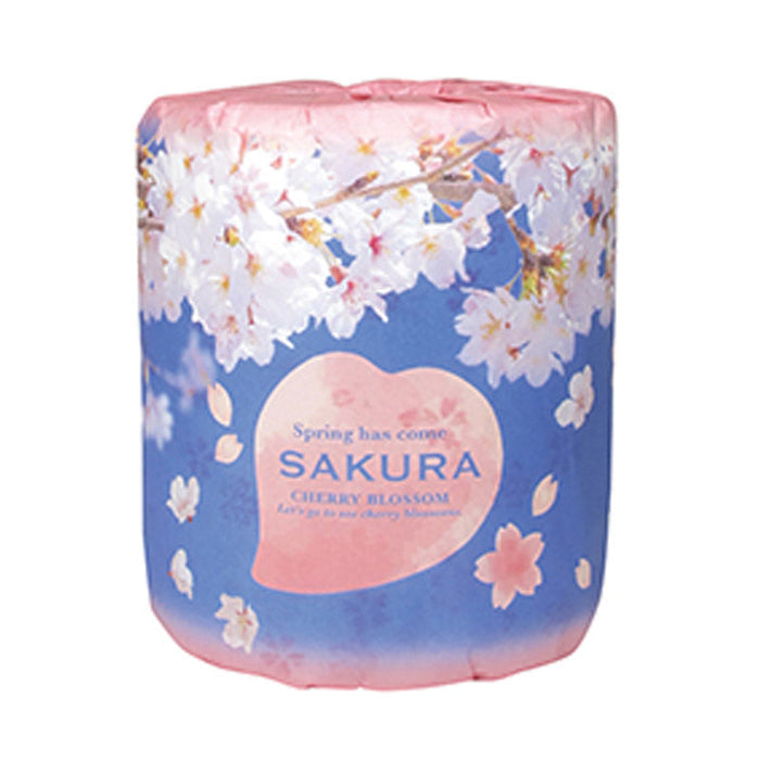 サイコロ出た目の数だけプレゼント 桜トイレットペーパー（約30人用）