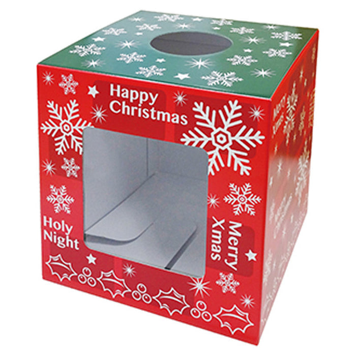 窓付クリスマス抽選箱（大）