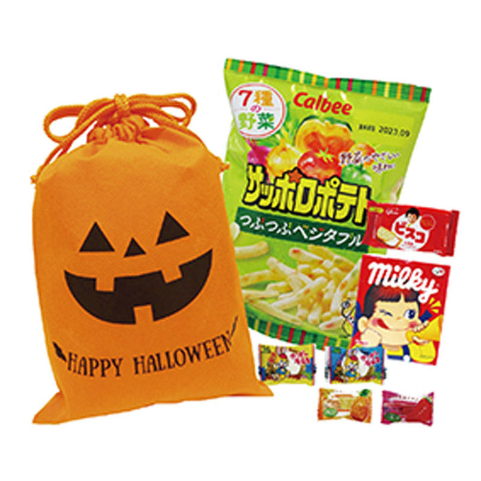 ハロウィンお菓子巾着