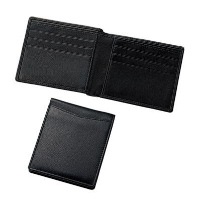 牛革二つ折り財布