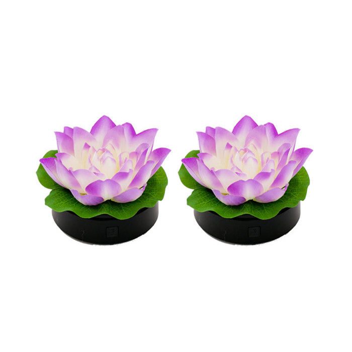 仏花イルミネーション(蓮花一対セット)