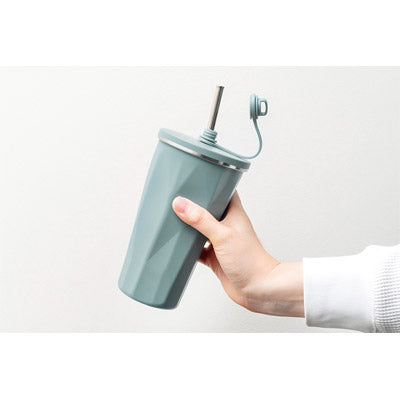 PREMO ストロー付真空タンブラー500ml