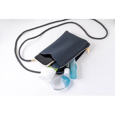 PREMO リサイクルレザー スマホショルダーポーチ