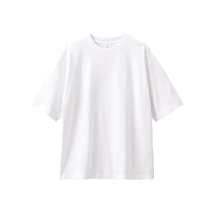 カスタムデザインオーガニックコットンＴシャツ　オーバーサイズ（４ＸＬ）　ナチュラルホワイト