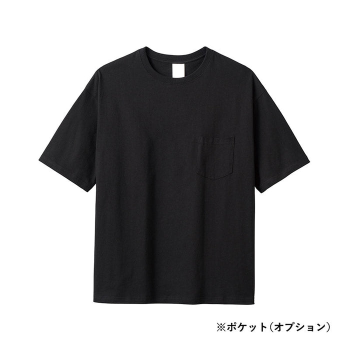スマートオーダーコットンＴシャツ（Ｓ）　オーバーサイズ　ブラック