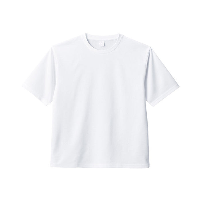 カスタムデザインポリエステルドライＴシャツ　ホワイト　５ＸＬ