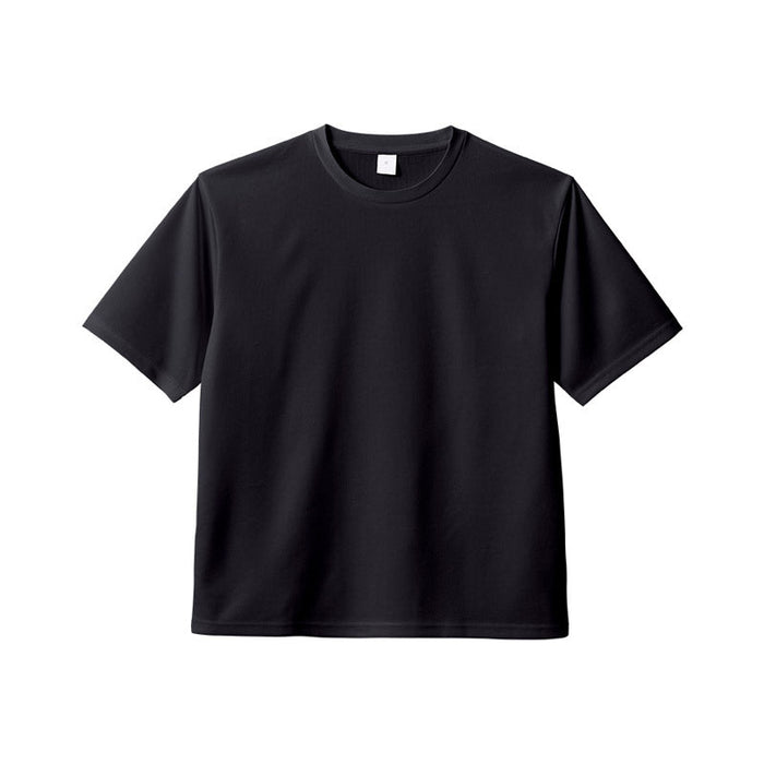 カスタムデザインポリエステルドライＴシャツ　ブラック　ＸＬ