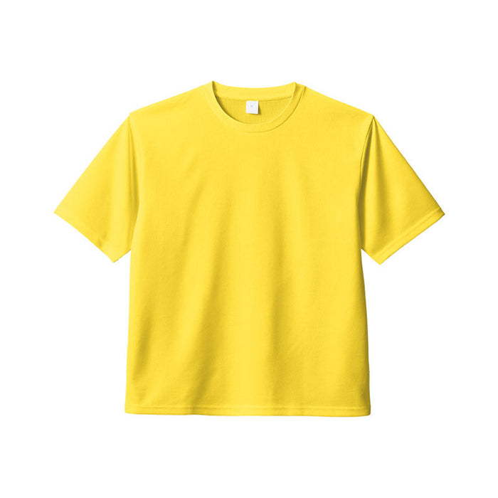 カスタムデザインポリエステルドライＴシャツ　サンフラワーイエロー　ＸＸＬ