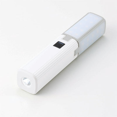 ランタンにもなるUSBハンディライト（チャージャー機能付）　ホワイト