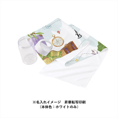 涼感マフラータオル　抗菌タイプ（ボトルケース付）　ブルー