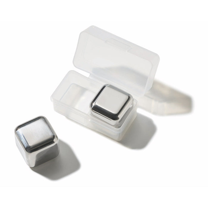 ステンレスアイスキューブ　シルバー