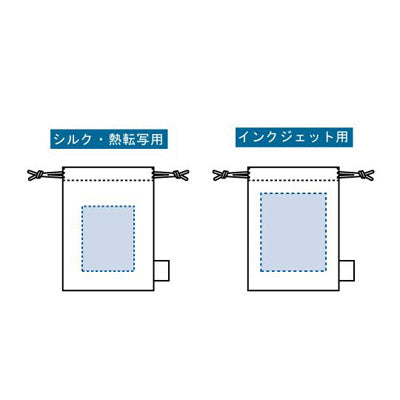 フェアトレードコットン巾着（Ｓ）　ナチュラル