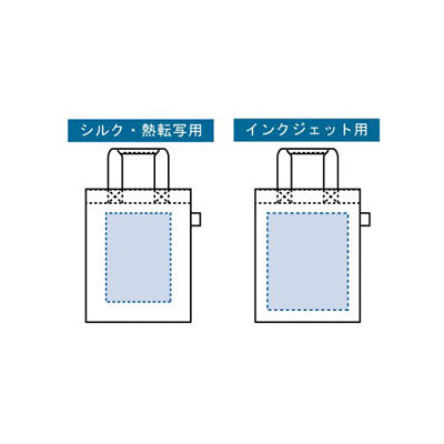 フェアトレードコットンA4フラットバッグ ナチュラル