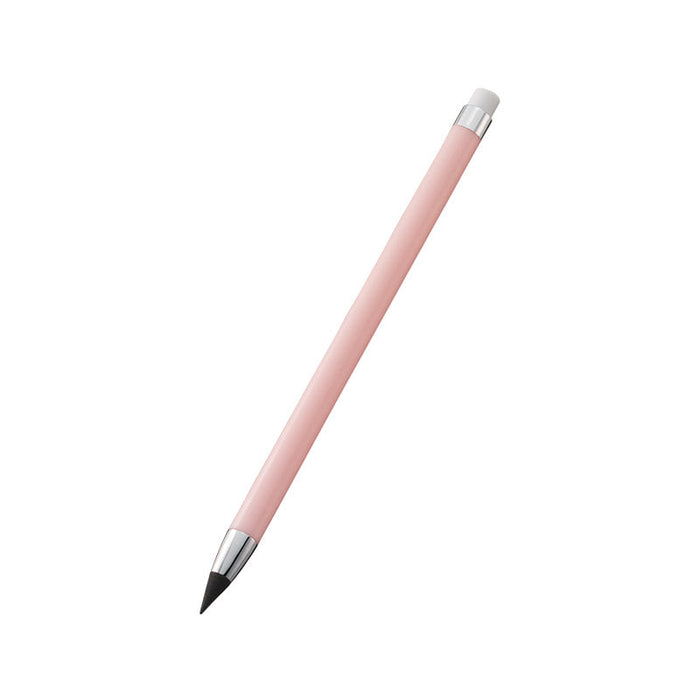 削らずに書けるスリムペンシル　ピンク