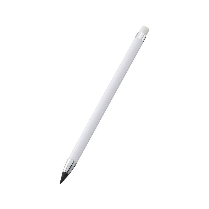 削らずに書けるスリムペンシル　ホワイト