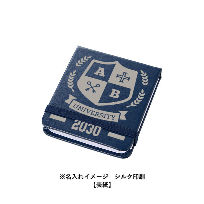 合皮カバー付箋セット（Ｓ）　ブラック