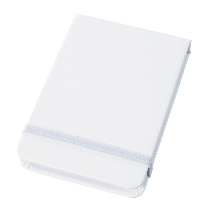 合皮カバー付箋セット（Ｍ）　ホワイト