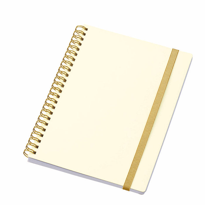 ゴールドリングＡ５ノート　オフホワイト