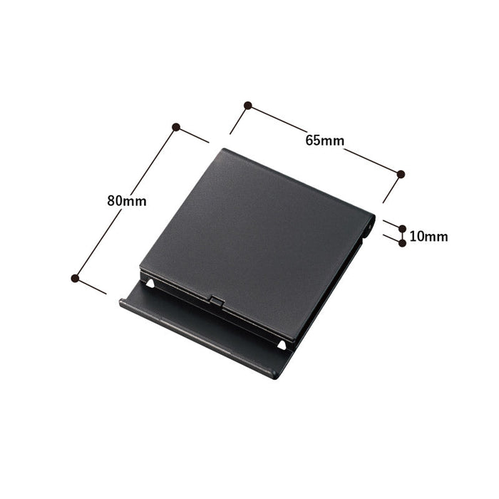 スマホスタンドにもなるPC2WAYクリーナー　ブラック