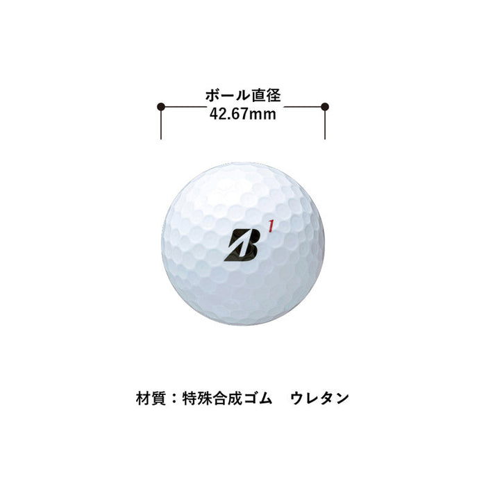 ブリヂストン　ゴルフボール ＴＯＵＲＢ　Ｘ（３ｐｃｓ）　ホワイト
