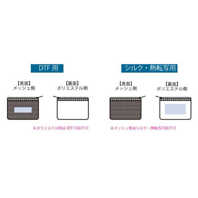 メッシュフラットポリポーチ（S）