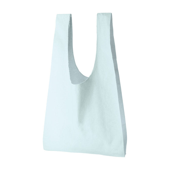 厚手コットンマルシェバッグ（Ｌ）　オリーブ