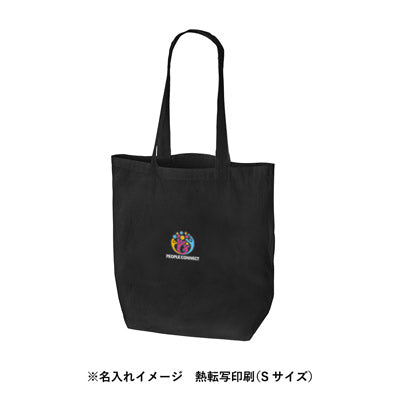 オーガニックコットンバッグ（Ｍ）　ブラック