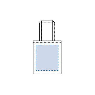 デニムライクフラットトート