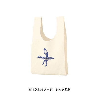 厚手コットンマルシェバッグ（S）　ナチュラル