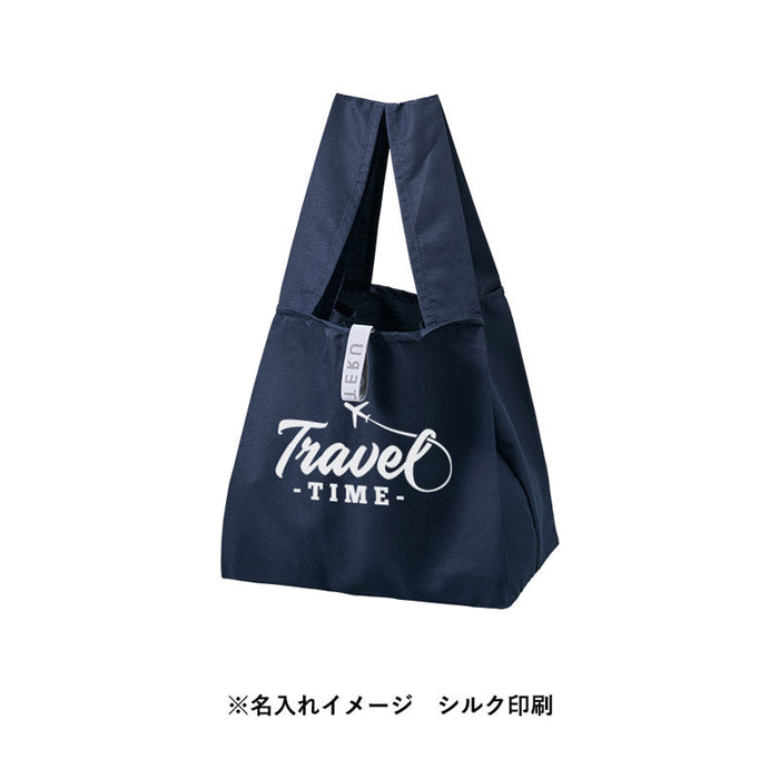 クルリト セルフレジで使いやすいスクエアデリバッグ　ネイビー