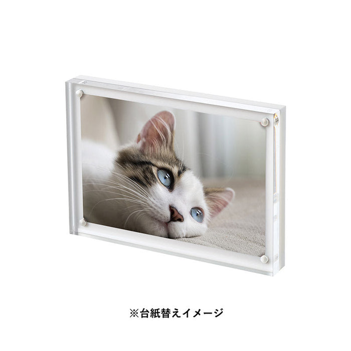 アクリルフォトフレーム　ホワイト