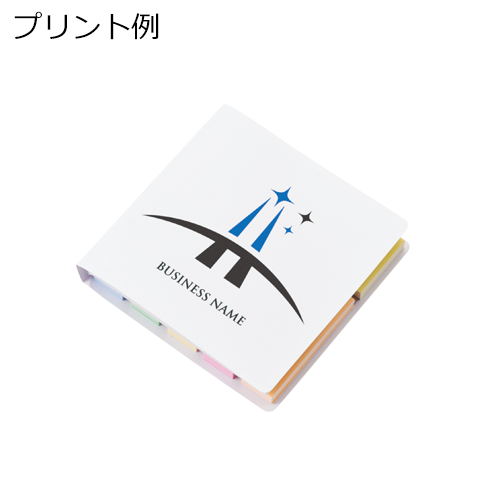 ブックメモ付箋（Ｓ）　スノーホワイト