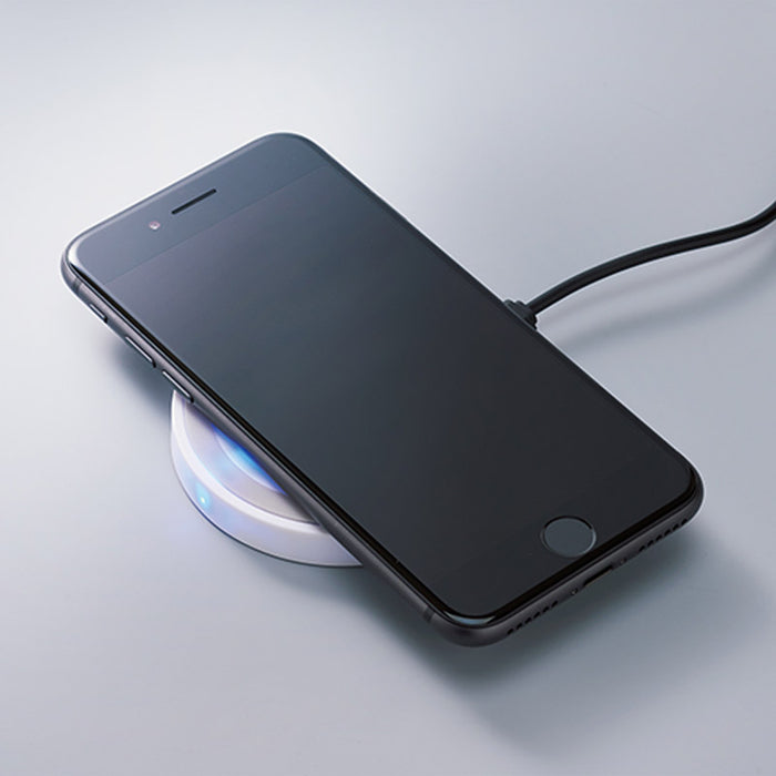 ワイヤレス充電器　ミニパッド　ホワイト