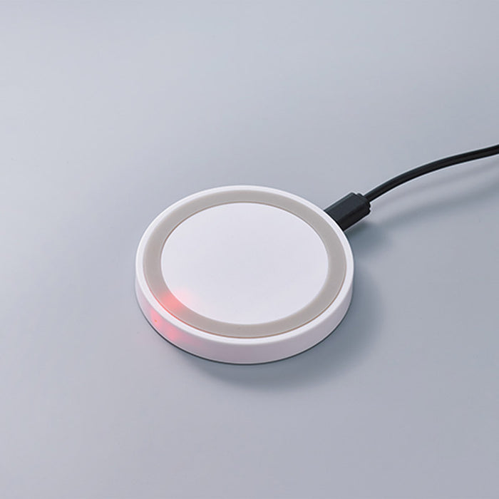 ワイヤレス充電器　ミニパッド　ホワイト