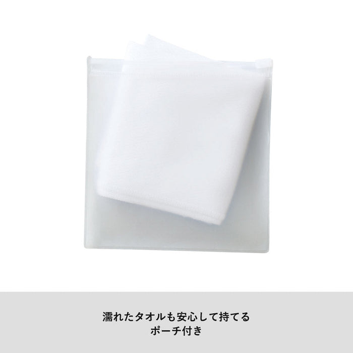 涼感マフラータオル（ソフトケース付）　ホワイト