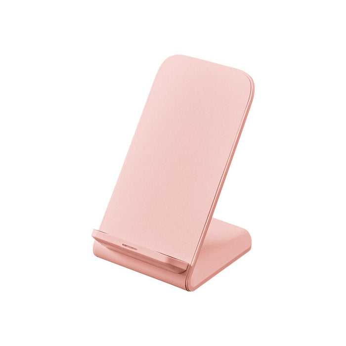 スタンドワイヤレス充電器　５Ｗ　スモークピンク