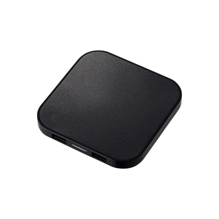 ワイヤレス充電器　スクエア　５Ｗ　ブラック