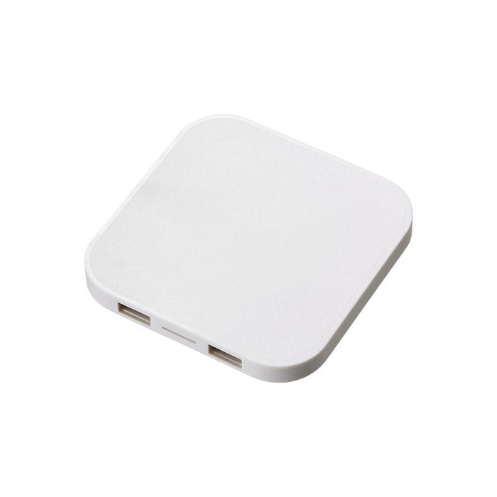 ワイヤレス充電器　スクエア　５Ｗ　ホワイト
