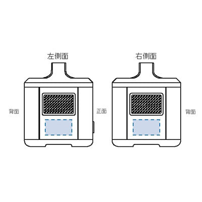 ポータブル電源120W　オレンジ