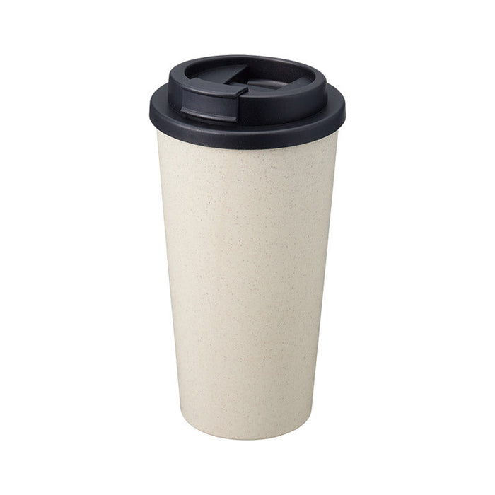 ダブルウォールタンブラー４８０ｍｌ　（バンブーファイバー配合）　ホワイト