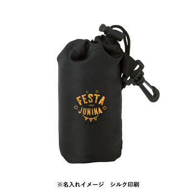 涼感フェイスタオル（巾着付）　ブルー