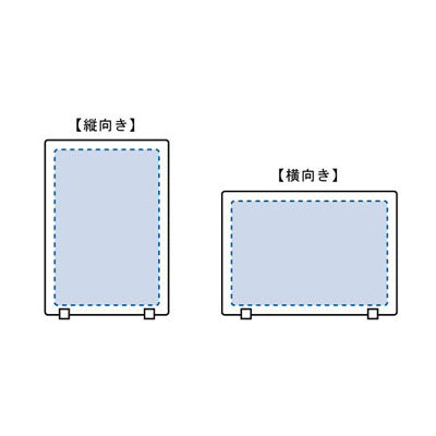 アクリルスタンドボード（B6サイズ）　クリア