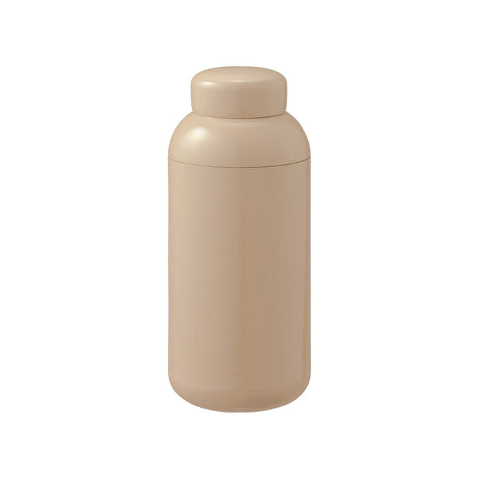 Ｍａｌｕｔｔｏサーモステンレスボトル４００ｍｌ　ベージュ
