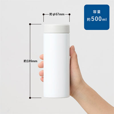 バイカラーサーモステンレスボトル500ml
