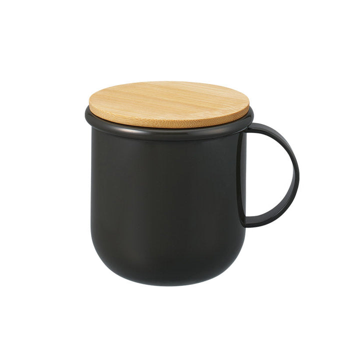 Ｍａｌｕｔｔｏサーモステンレスマグ３５０ｍｌ　チャコールブラック